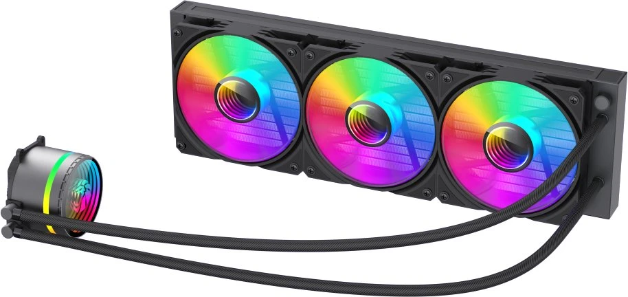 Gamemax CPU Liquid Cooler | ICEBURG 360 INFINITY BK | Juodas