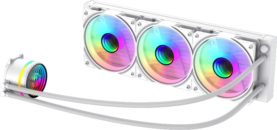 Gamemax CPU Liquid Cooler | ICEBURG 360 INFINITY WH | Baltas