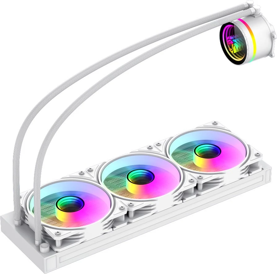 Gamemax CPU Liquid Cooler | ICEBURG 360 INFINITY WH | Baltas