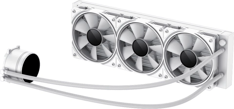 Gamemax CPU Liquid Cooler | ICEBURG 360 INFINITY WH | Baltas