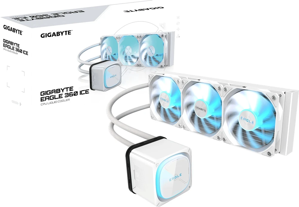 „Gigabyte Eagle 360“ ledo vandens aušinimas (GP-GIGABYTE EAGLE 360I)