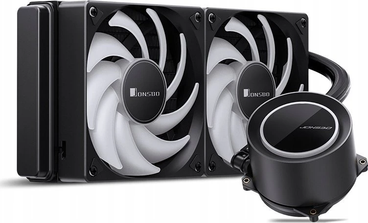 Jonsbo TG-240 AiO Cooler, ARGB – 240mm, juodas