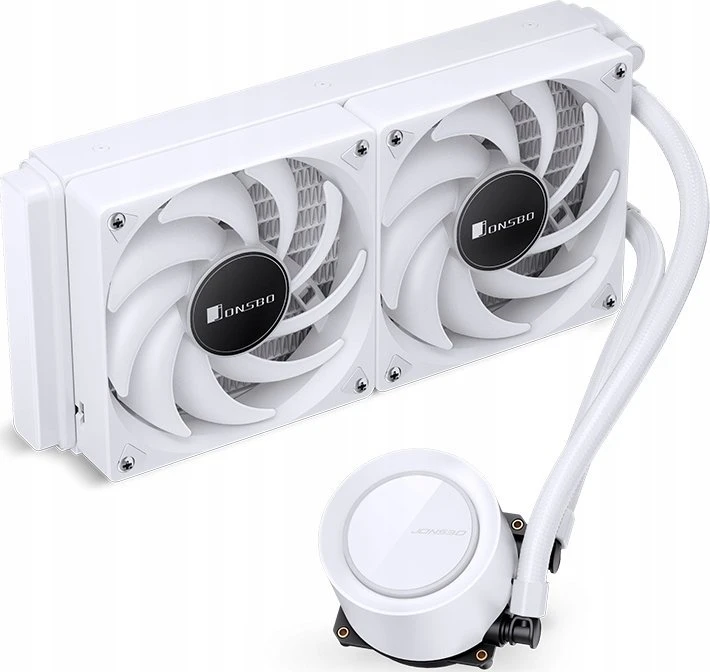 Jonsbo TG-240 AIO aušintuvas, ARGB Ø 240 mm, Baltas