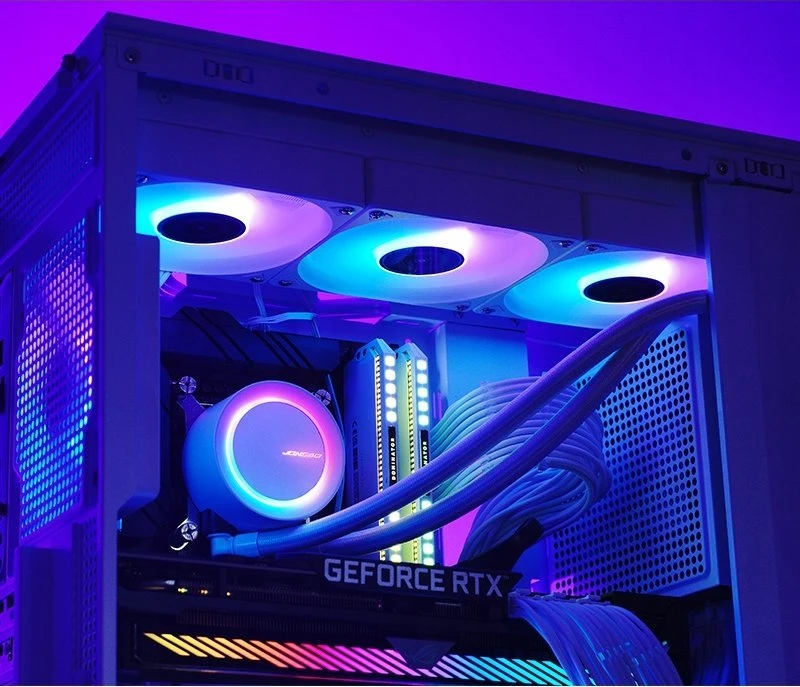 Jonsbo TG-240 AiO Cooler, ARGB – 240mm, juodas