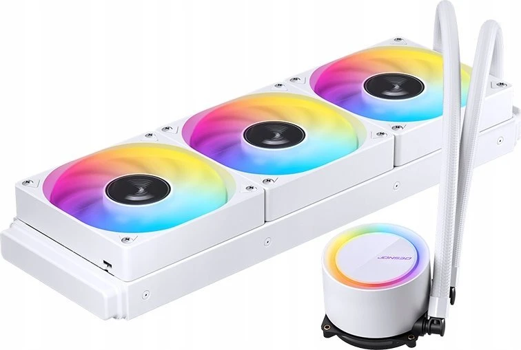 Jonsbo TG-360 AIO aušintuvas su RGB ventiliatoriais