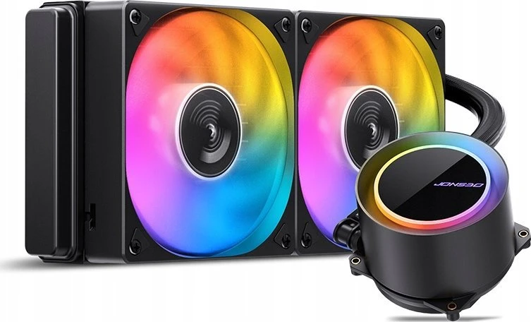 Jonsbo TG-240 AiO Cooler, ARGB – 240mm, juodas