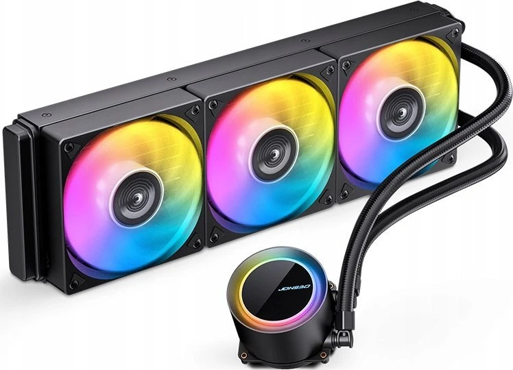 Jonsbo TG-360 AiO Cooler, ARGB – 360mm, Juodas