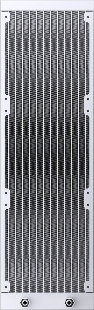 Jonsbo TF3-360SCW AiO vandens aušintuvas, ARGB, 3,5 colio + 3 x 3,38 colio LCD, 360 mm, baltas