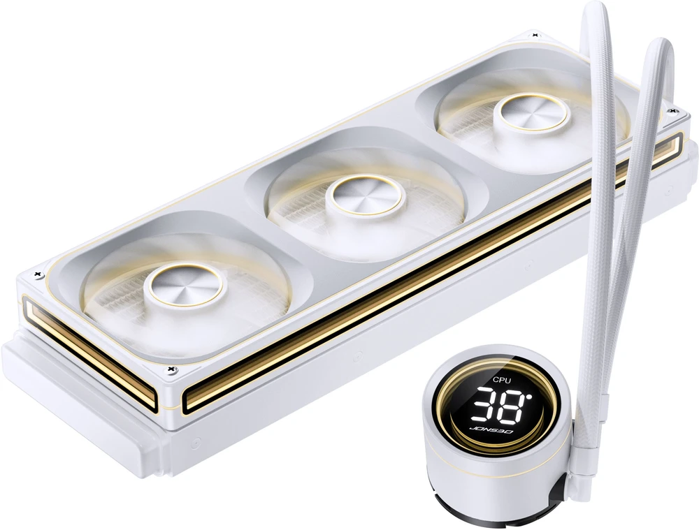 Jonsbo TH-360 AIO aušintuvas, ARGB Ø 360 mm, baltas