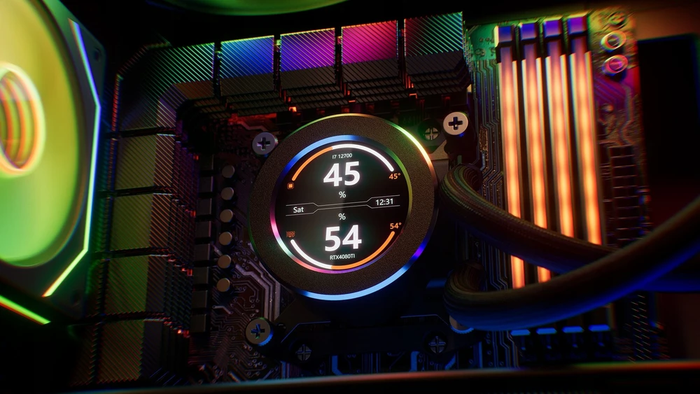 Krux HydroGlance 240 ARGB LCD