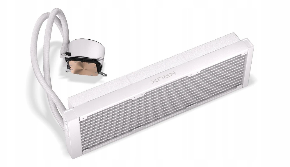 Krux HydroGlance 360 ARGB LCD Baltas