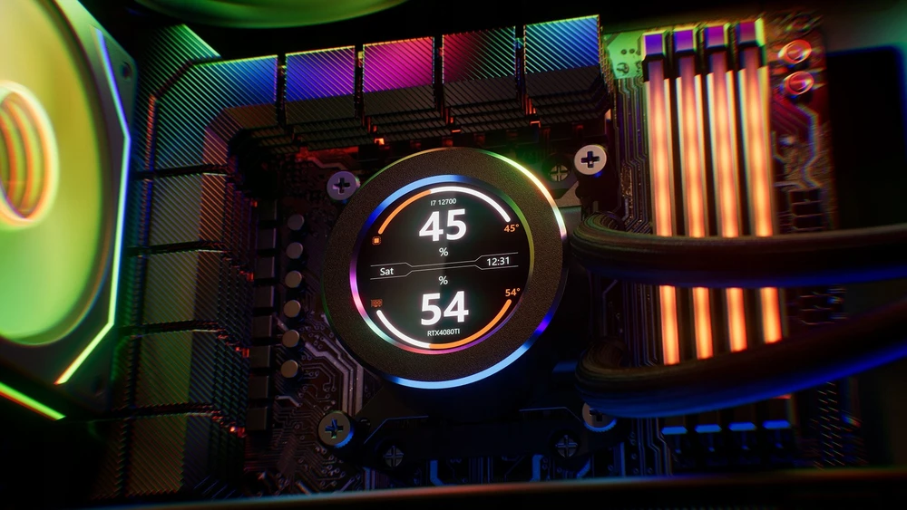 Krux HydroGlance 360 ARGB LCD