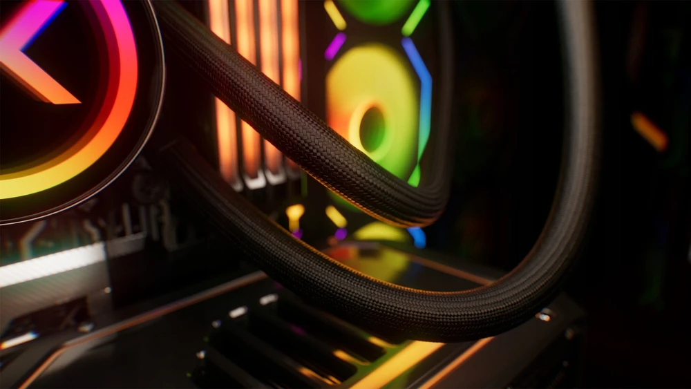 Krux HydroX 240 ARGB su RGB apšvietimu