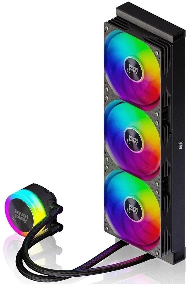 Skysčio aušinimas Levelplay Combat Liquid 360 Juodas (LRW-M13NN-18APN-GN1)