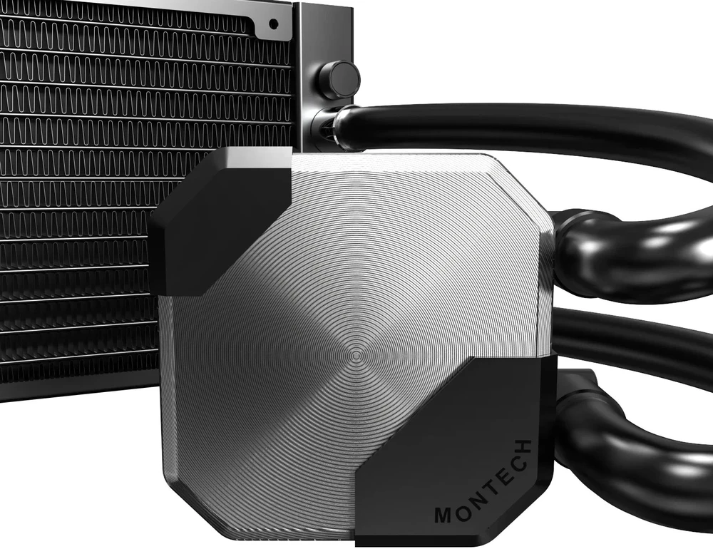 Vanduo Cooling Montech HyperFlow Silent AiO - 360mm, juodas