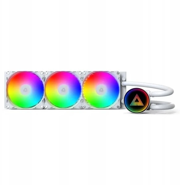 Montech „LightFlow ARGB AiO Vanduo Cooling“ – 360 mm, baltas