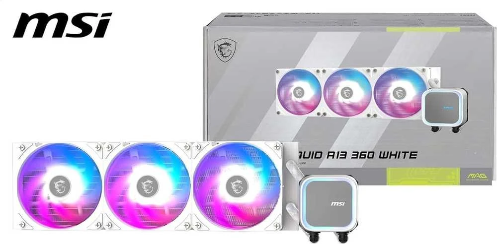 MSI MAG CORELIQUID A13 360 aušintuvas su RGB apšvietimu