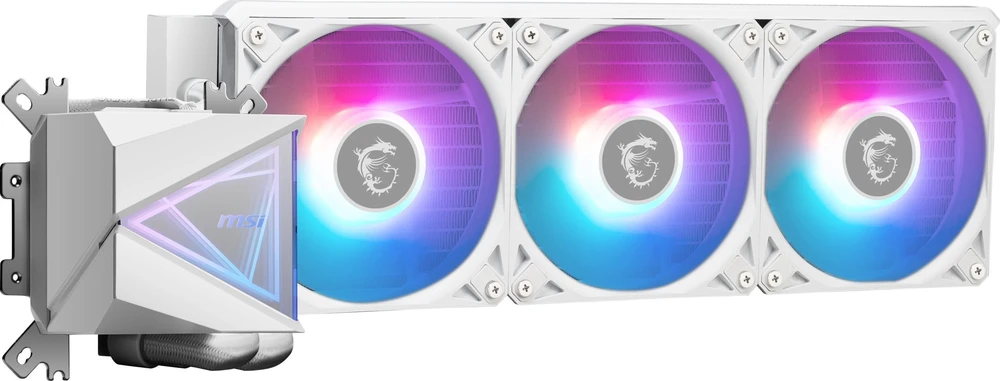 MSI MAG CORELIQUID I360 Baltas