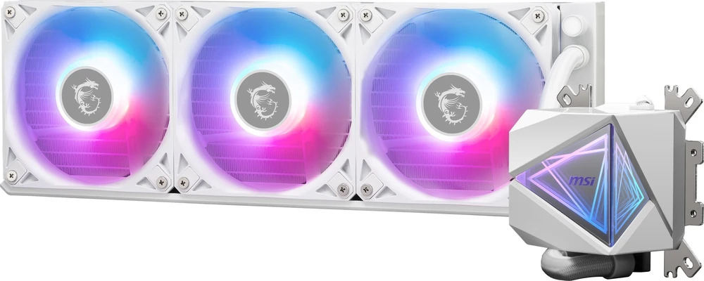 MSI MAG CORELIQUID I360 Baltas
