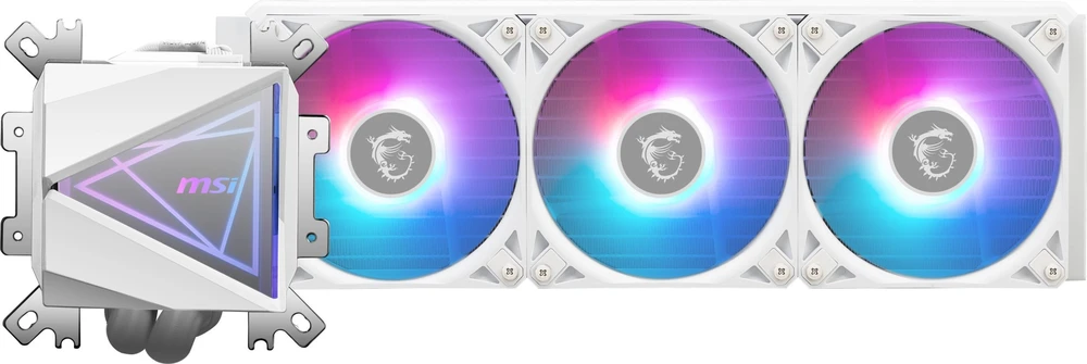 MSI MAG CORELIQUID I360 Baltas