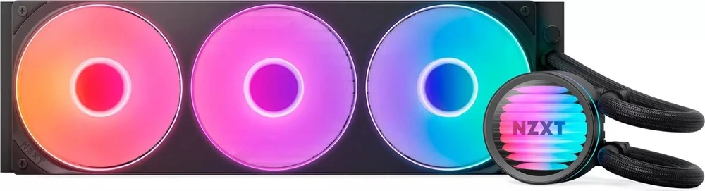NZXT Kraken Core 360 RGB AiO Vanduo Cooling – 360mm, juodas