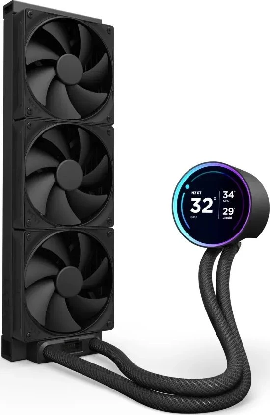 NZXT Kraken Elite 360 V2 LCD juoda