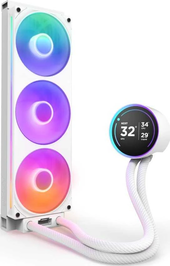 Vandens aušinimas Nzxt Kraken Elite 360 RGB 2024 (RL-KR36E-W2)