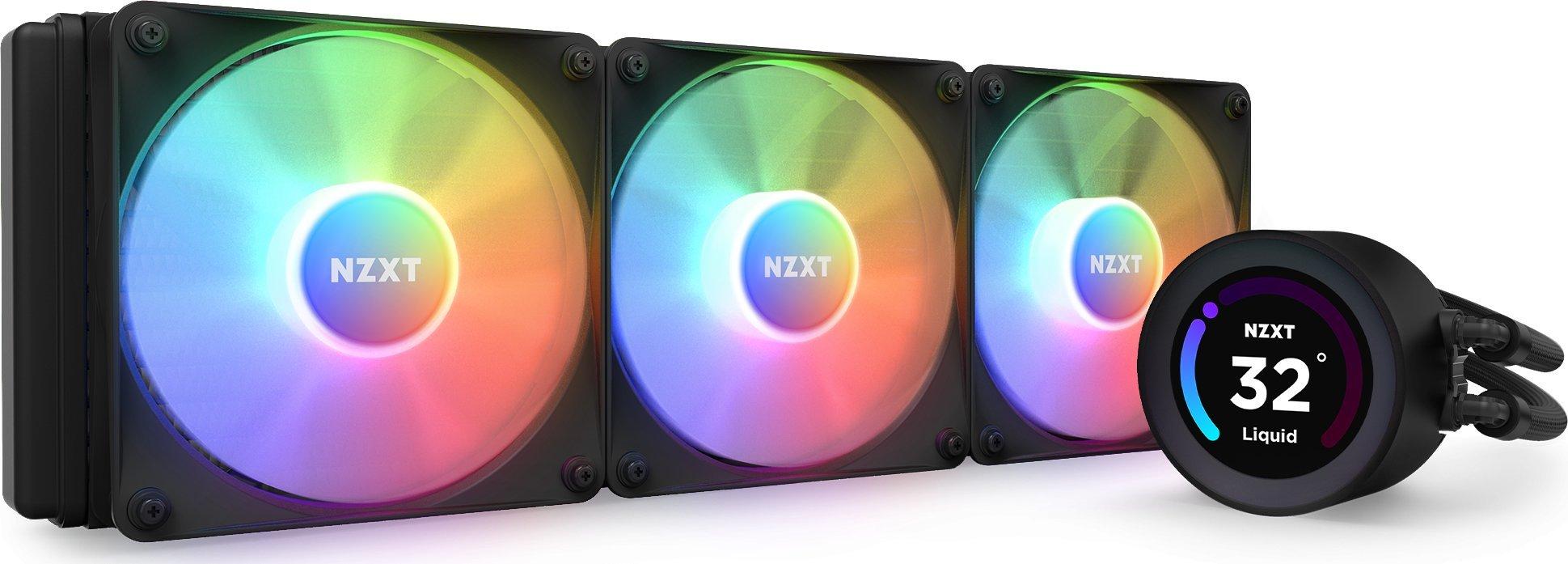 NZXT CPU vandens aušinimo Kraken Elite 360 RGB LCD