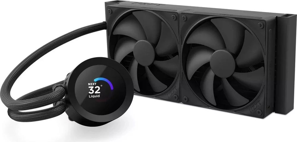 NZXT Kraken Plus 240 LCD juoda
