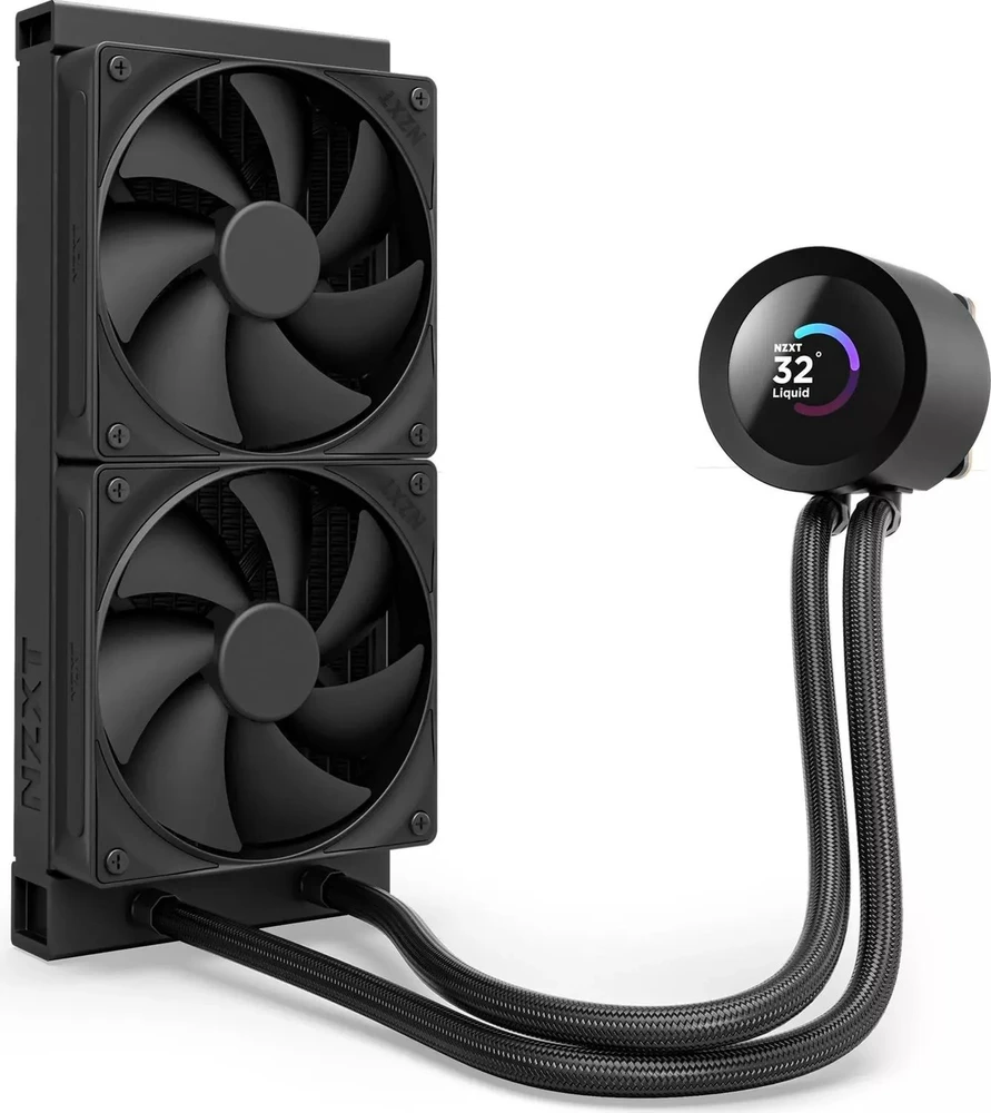 NZXT Kraken Plus 240 LCD juoda
