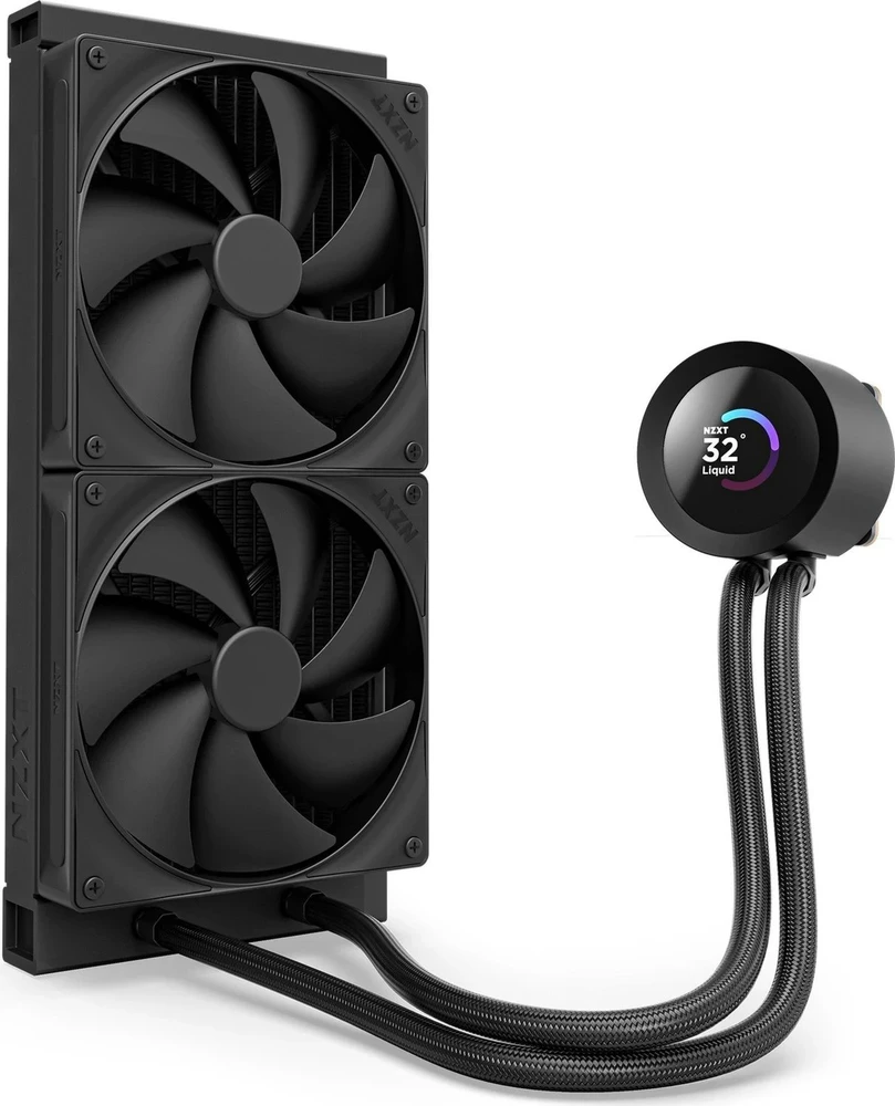 NZXT Kraken Plus 280 LCD juoda