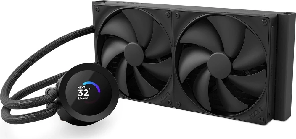 NZXT Kraken Plus 280 LCD juoda
