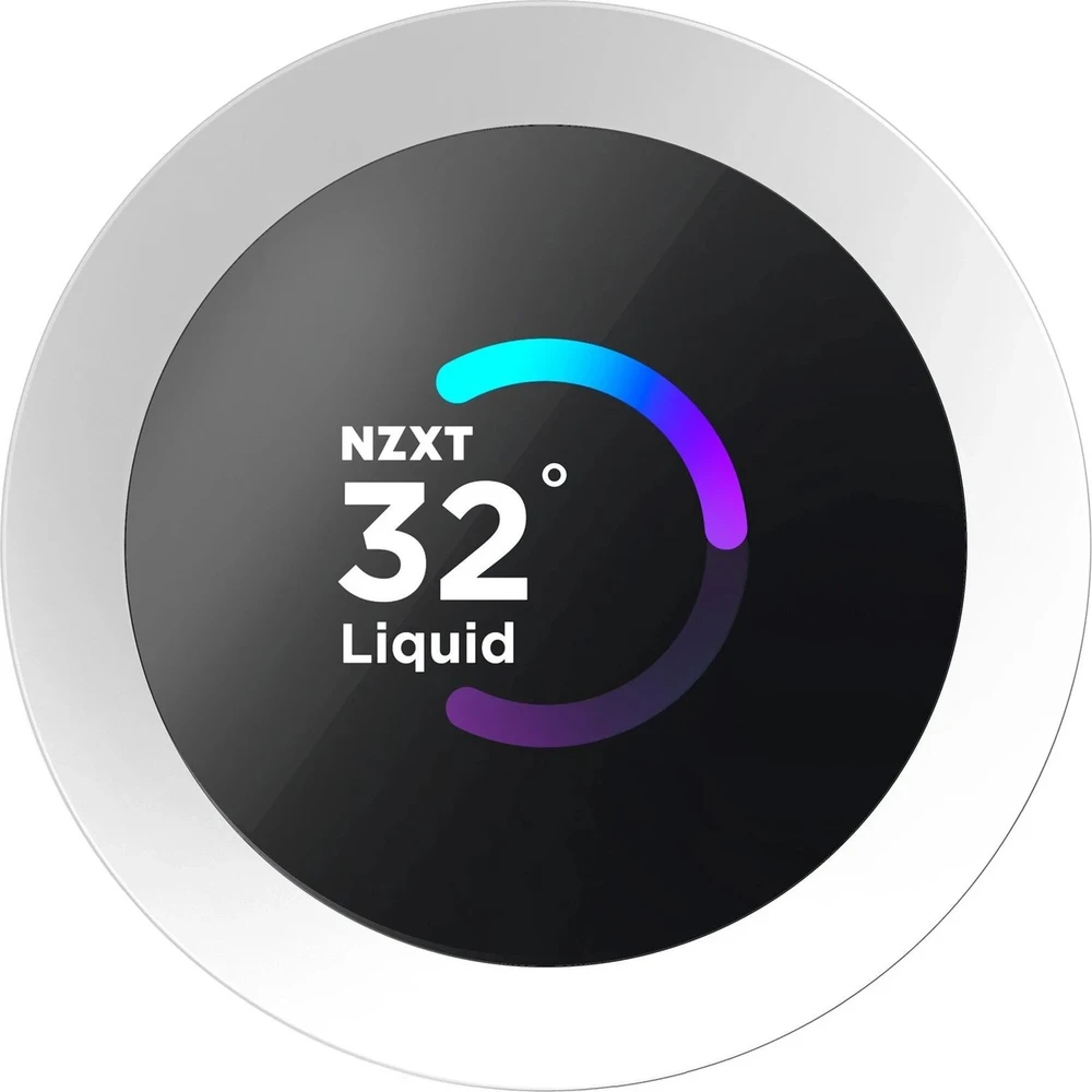 NZXT Kraken Plus 360 RGB AiO Vanduo Cooling – 360mm, baltas