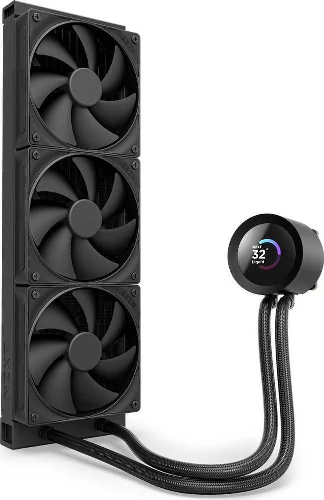 NZXT Kraken Plus 360 AiO Vanduo Cooling – 360mm, juodas