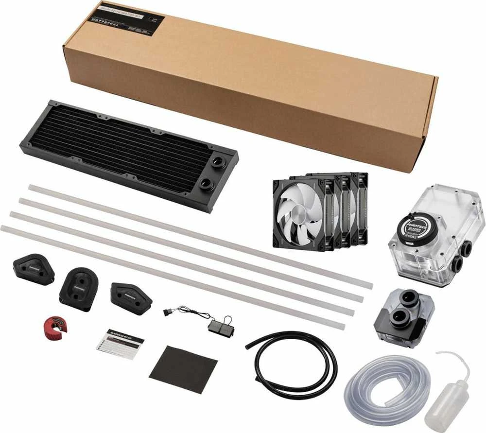 Phanteks Glacier EZ-Fit 360 skysčio aušinimo komponentų rinkinys