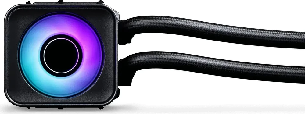 PHANTEKS Glacier One 360D30 X2 DRGB All-in-One Liquid Cooler – 360mm, juodos spalvos