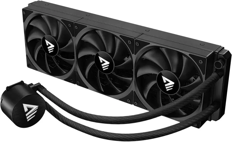 Savio NOX 360 mm procesoriaus skysčio aušinimo komplektas 12 cm Juodas 1 vnt.
