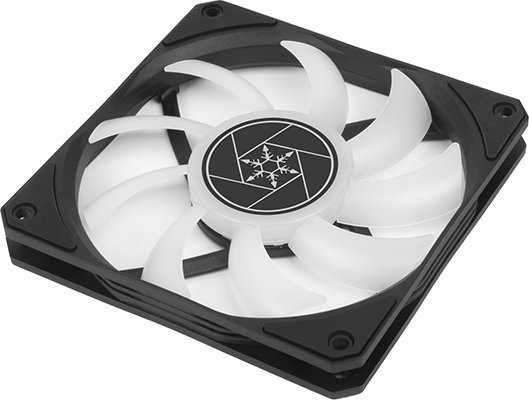 SilverStone VIDA 120 SLIM, pilnas vandens aušinimas, juodas - 120mm
