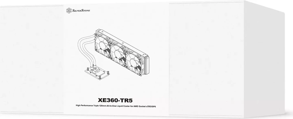 Silverstone XE360-TR5 techninė schema
