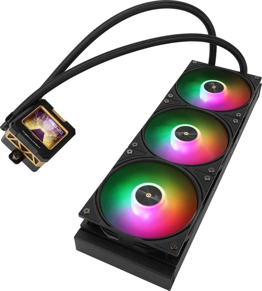 Thermalright Frozen Warframe 360 ARGB Juodas (360mm) (Juodas) Procesoriaus AIO Aušintuvas