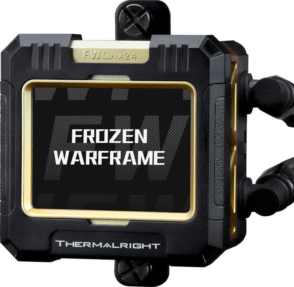 Thermalright Frozen Warframe 360 ARGB Juodas (360mm) (Juodas) Procesoriaus AIO Aušintuvas
