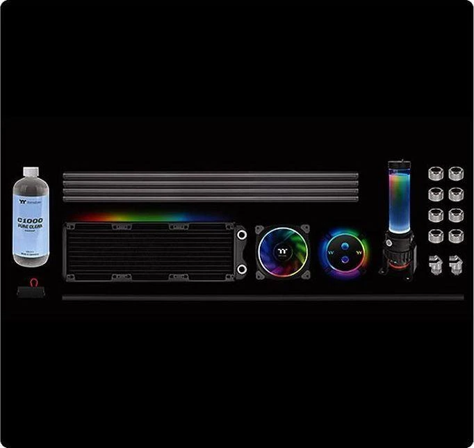 Thermaltake Pacific M360 Plus D5 Skysčio aušinimo rinkinys 12 cm