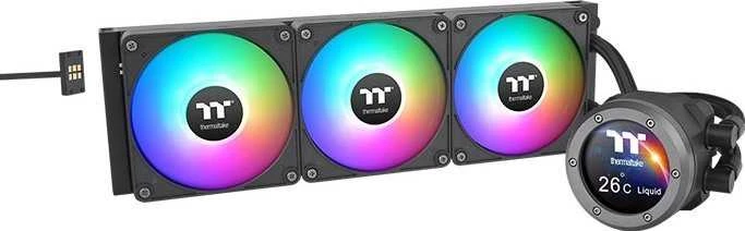„Thermaltake TH280 V2 Ultra EX ARGB“ LCD vandens aušinimas (CL-W416-PL14SW-A)