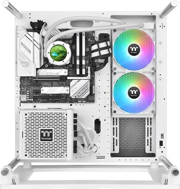 Chłodzenie wodne Thermaltake Thermaltake TH280 V2 Ultra ARGB Sync All-In-One Liquid Cooler Snow Edition, vandens aušinimas (baltas)