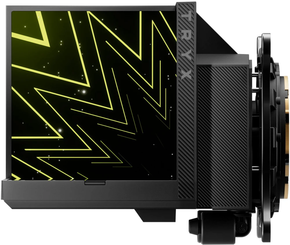 TRYX STAGE ARGB 360 AiO Vanduo Cooling, Dual IPS Ekranas – 360mm, Juodas