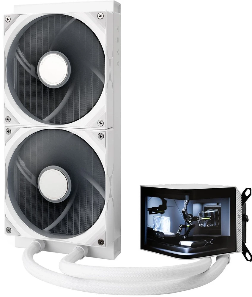 TRYX PANORAMA 280 All-in-One Liquid Cooling, 3D-AMOLED Ekranas – 280mm, juodos spalvos