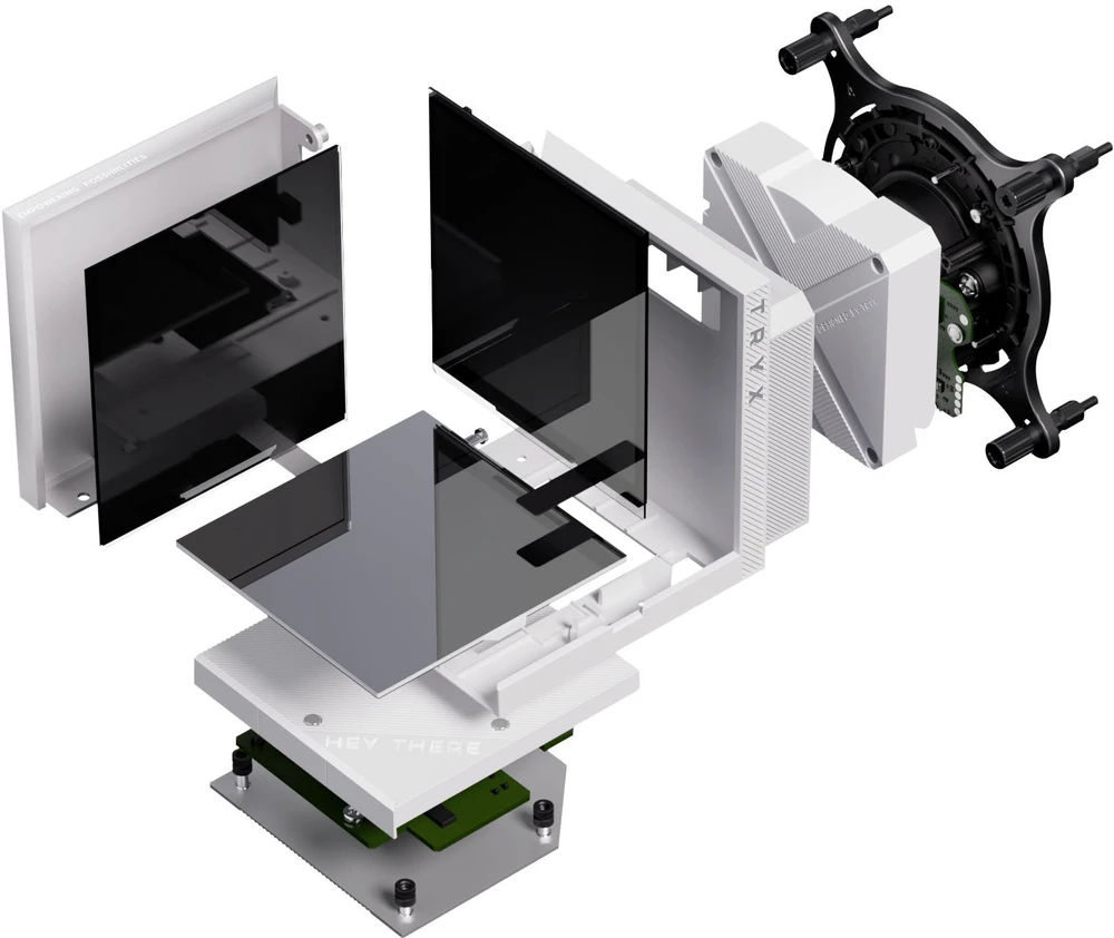 TRYX STAGE ARGB 360 AiO Vanduo Cooling, Dual IPS Ekranas – 360mm, Baltas