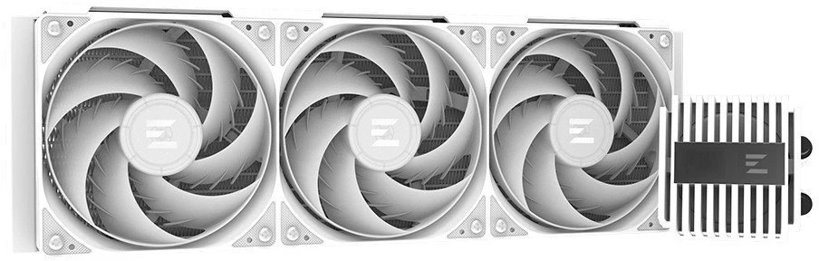 Zalman ALPHA2 V2 A36 360 mm baltas skysčio aušintuvas