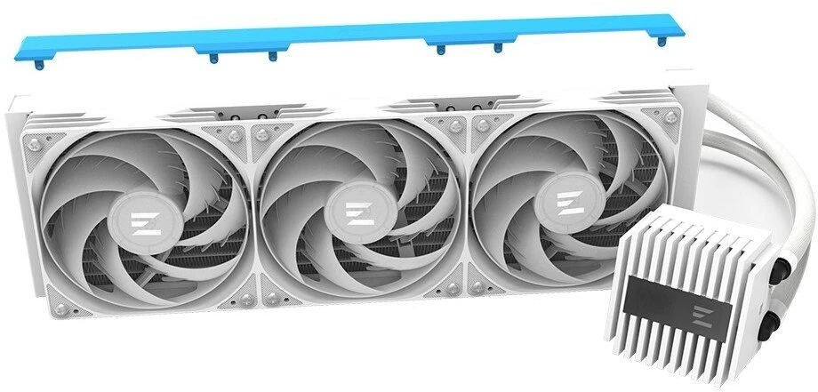 Zalman ALPHA2 V2 A36 360 mm baltas skysčio aušintuvas