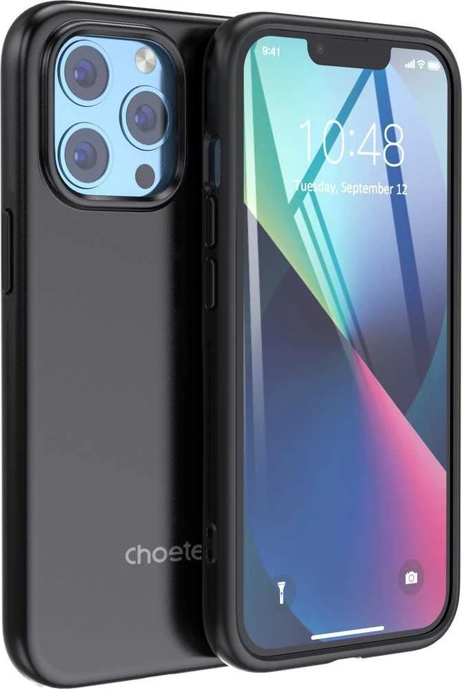 Choetech MFM Anti-drop MagSafe Apple iPhone 13 Pro dėklas telefonui juodos spalvos (PC0113-MFM-BK)